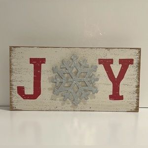 🔥Clearance- Hallmark Wood Joy Table Accent